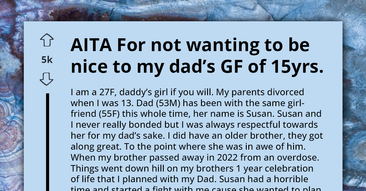 Woman Refuses to Be Civil with Dad's Long-Term Girlfriend After Their Relationship Turned Sour Over Family Member's Death