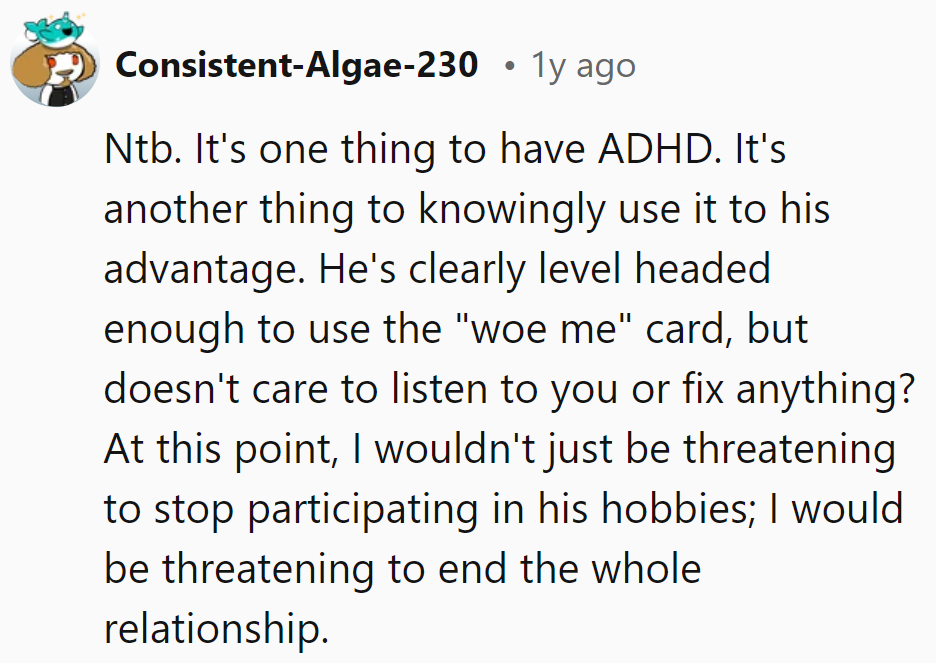 Using ADHD selectively? Time for a relationship reality check.