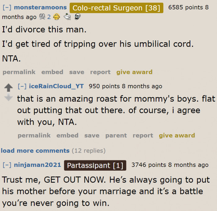 The community wants her to run for the hills.