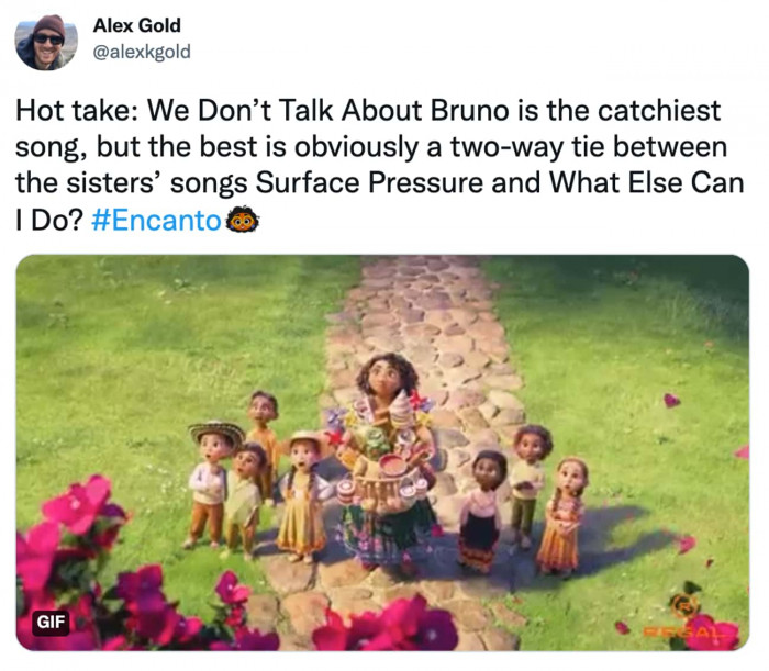 8. We put out bets on Surface Pressure (plus points for the dancing donkeys)