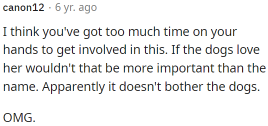 It appears the dogs are unaffected by it.