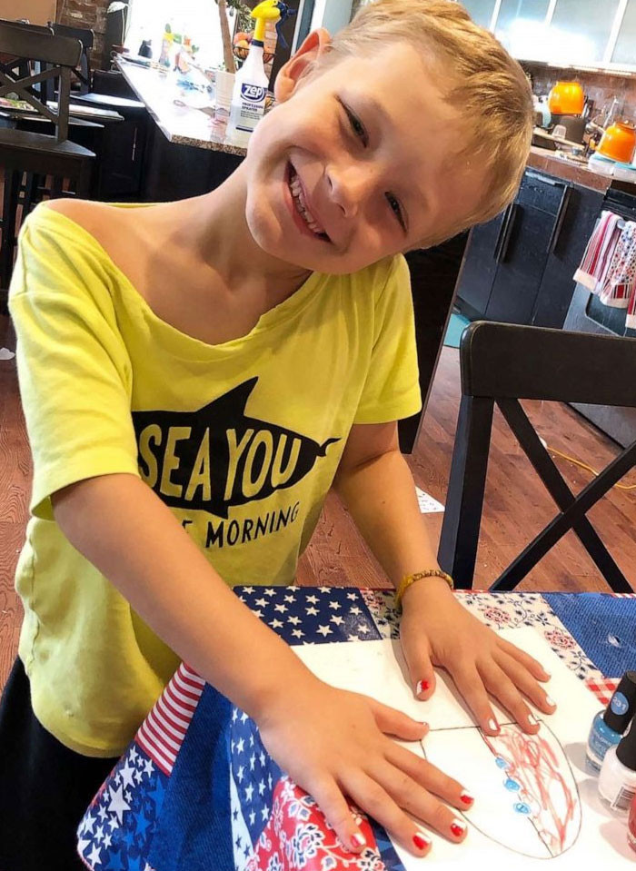 Here is Doug Weaver's son