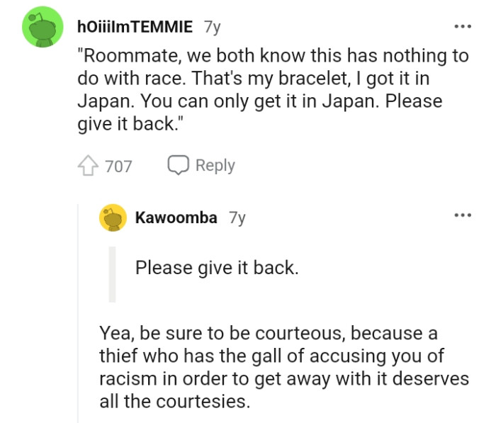 And the comments roll in...