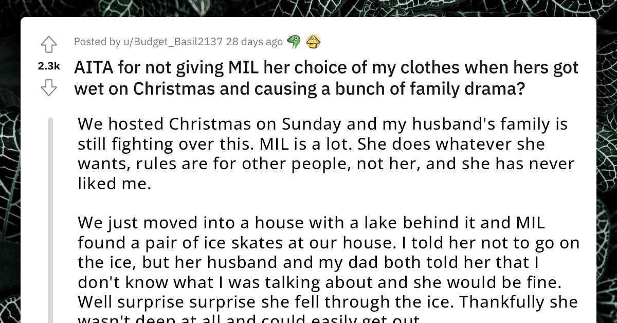 Redditor Doesn't Let MIL Go Trough Her Drawers To Find Clothes To Wear, Chaos Ensues