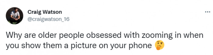 7. Zooming in on pictures on your phone