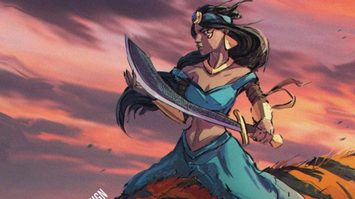 5. The Princess Jasmine who doesn't need a prince to look after herself