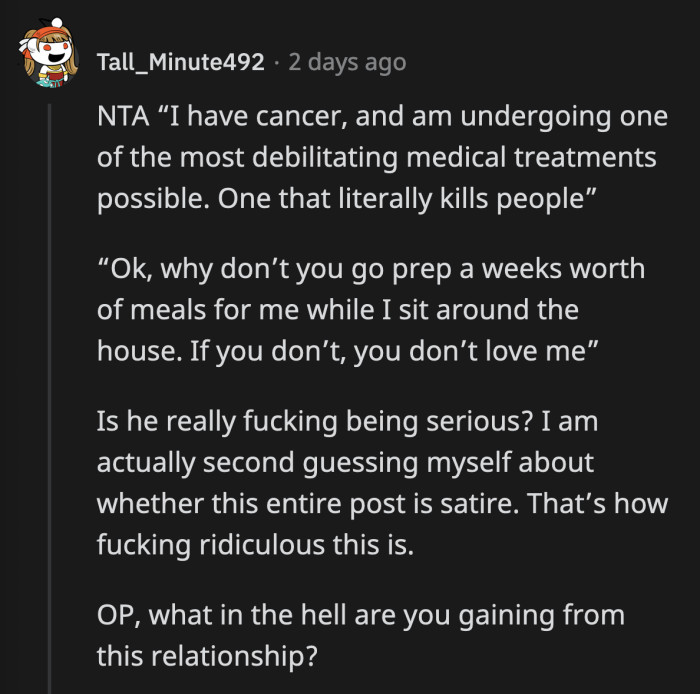 I was raging while reading OP's post to be honest