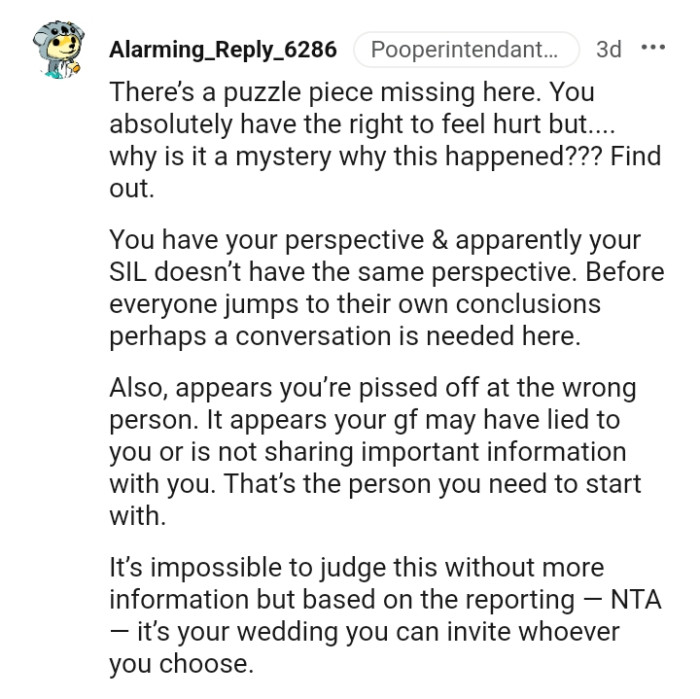 Why is it a mystery that this even happened?