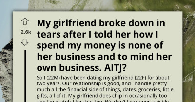 Girlfriend Breaks Down After Asking Boyfriend To Spend Less On His Sister And More On Her