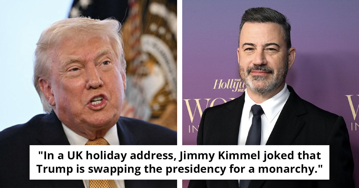 Jimmy Kimmel Criticizes Donald Trump as ‘King Donny the 8th’ in Blunt Holiday Address
