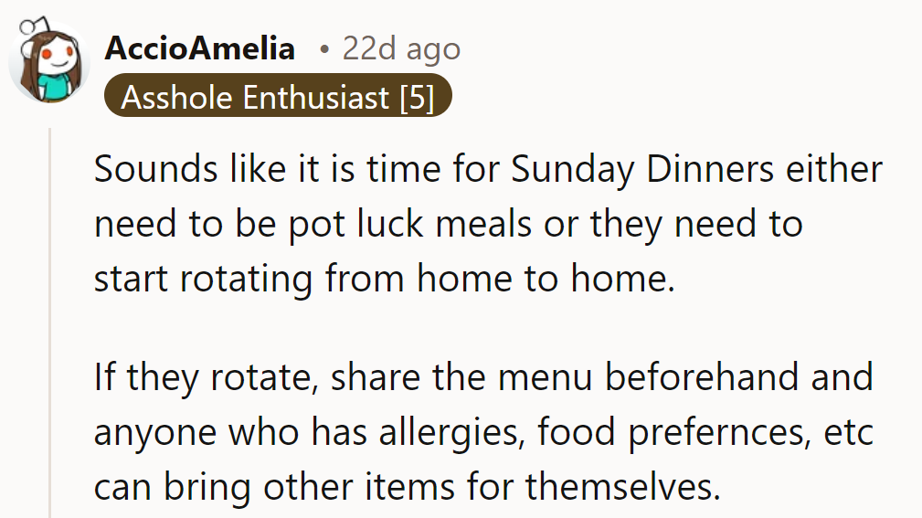 Sunday dinners: Potluck Olympics or a rotating kitchen tour? Let the culinary adventures begin!