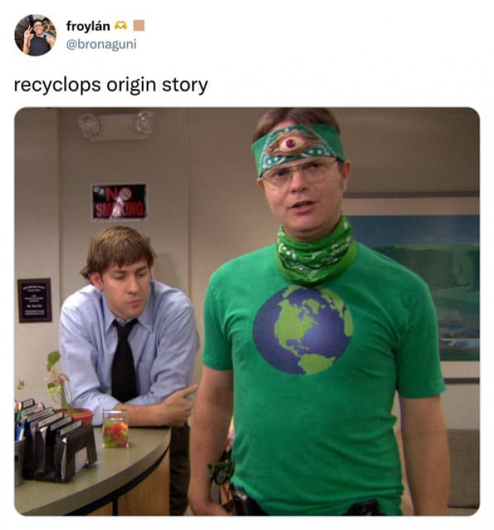 In case you ever wondered how Recyclops came into existence.