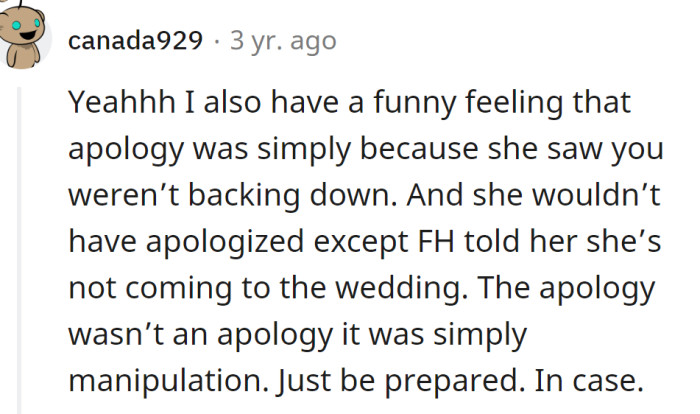 She’s just trying to do damage control now