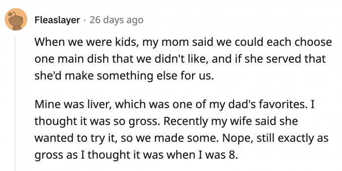 1. I must agree that it is an acquired taste and it's really not for everyone