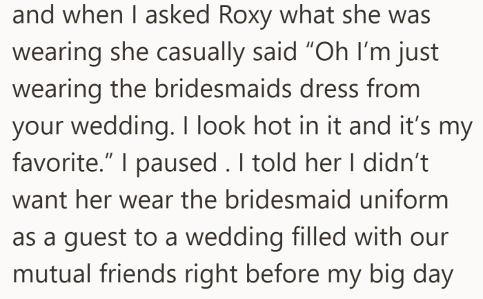 What feels normal to one of them suddenly feels like a problem to the other.
