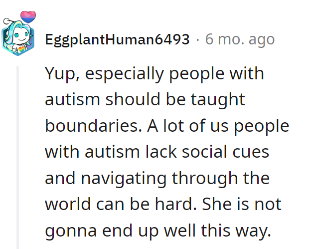 It's a life lesson, not just for the neurotypicals.