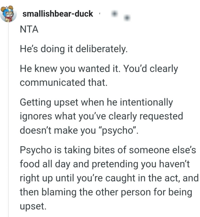 Let's head into the comments section and find out what other Redditors have to say about the story