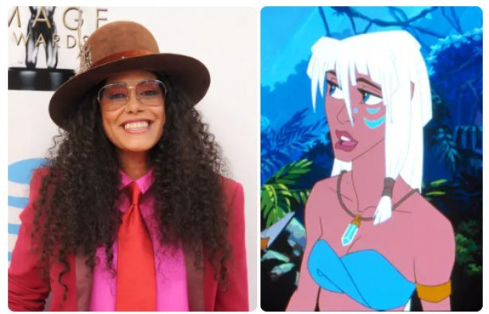 2. Cree Summer as Princess Kida in Atlantis: The Lost Empire