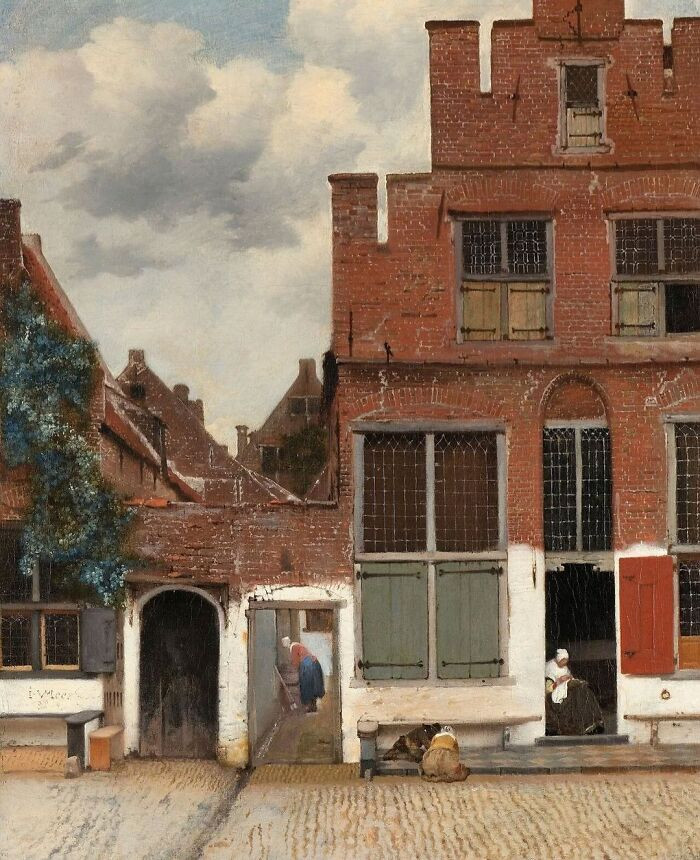 “The Little Street” By Johannes Vermeer, 1658