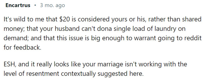 This Redditor doesn't see this marriage working out