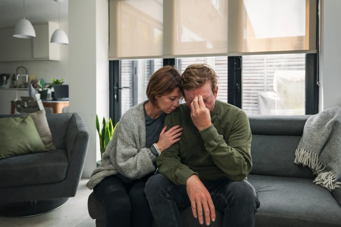Two people arguing, one dismissive, highlighting emotional invalidation and gaslighting risks