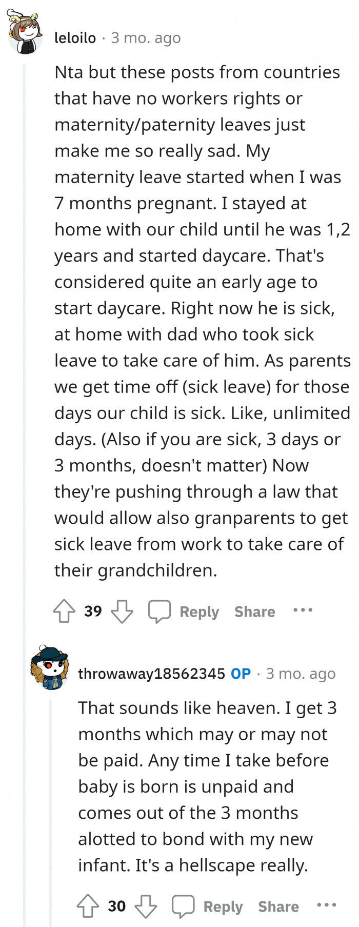 10. Health benefits in government or private companies will make the situation worse.