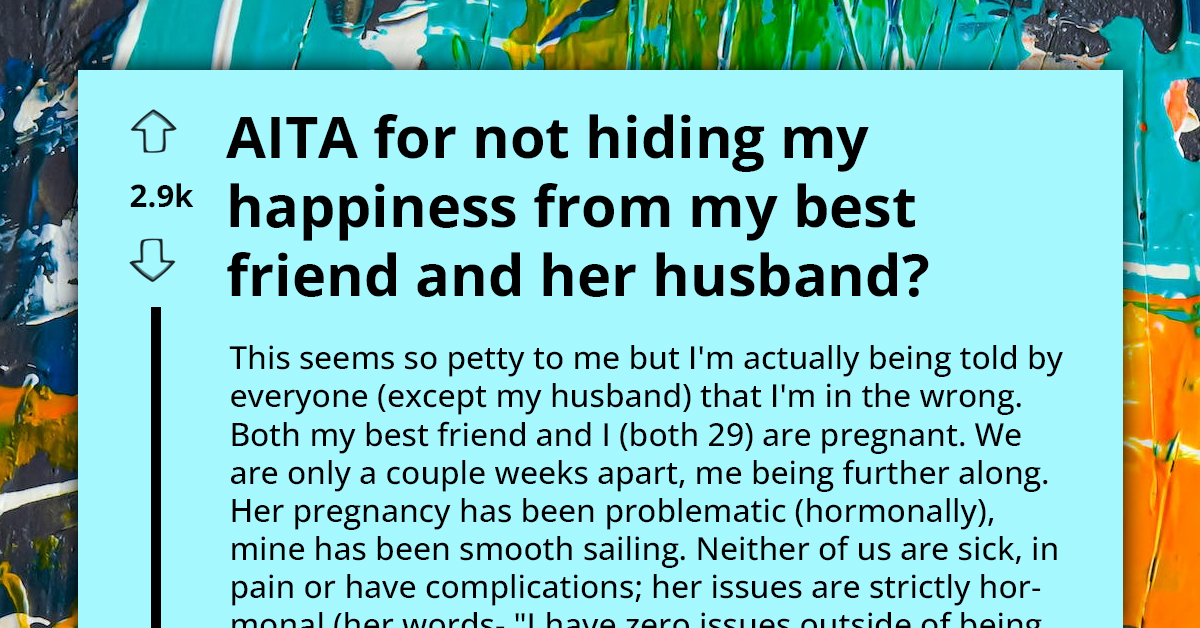 Pregnant Woman Is Angry At Pregnant Friend For Being Too Happy, Says She Is Parading Her Happiness To Make Her Mad