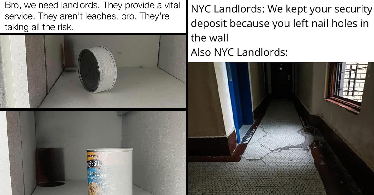 Here Are 30 Photos Of Hilarious Memes About Property Owners That Every Tenant Can Relate To