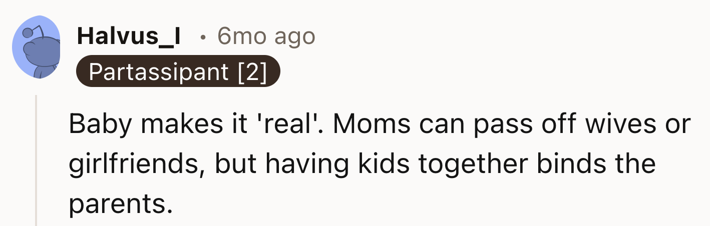 Having Kids Together Binds The Parents