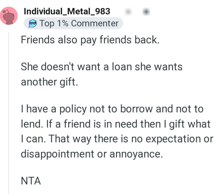 Let's head into the comments section and find out what other Redditors have to say about the story