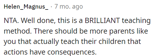 Great job on the teaching method.