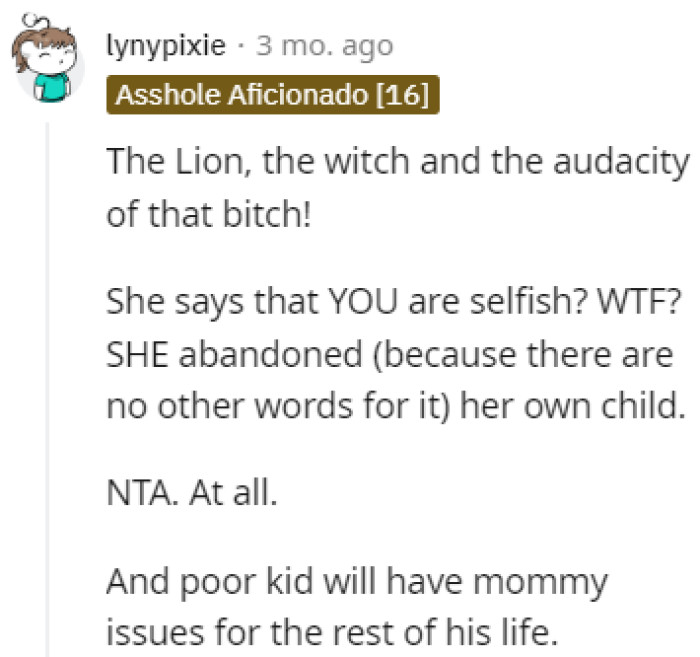 Mommy issues for life