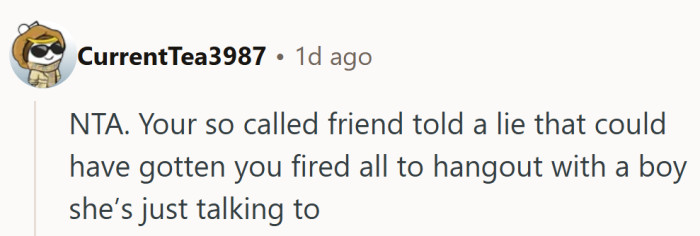 It’s one thing to chase a crush, another to gamble a friend’s livelihood in the process.
