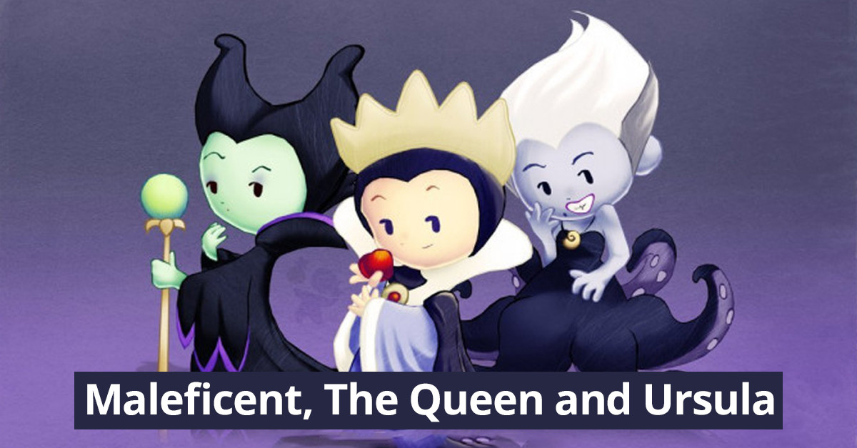 12 Of The Most Popular Disney Villains Transformed Into Adorable Chibi Style Art