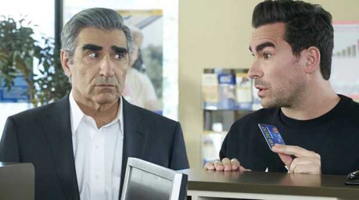 14. Johnny and David Rose, the father-son duo from 'Schitt's Creek,' are real-life father and son
