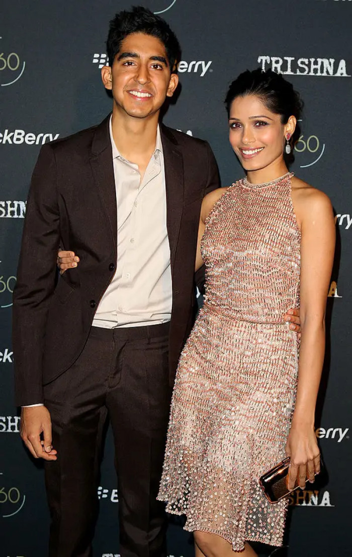 18. Dev Patel and Freida Pinto