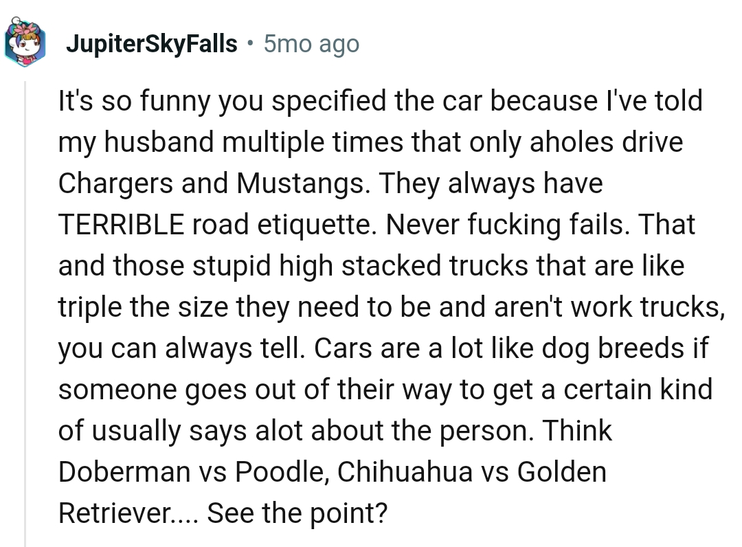 Cars Are a Lot Like Dog Breeds