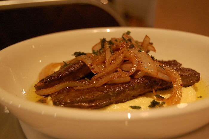 25. Liver and onions