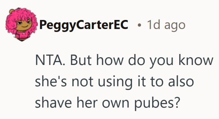 Once that possibility comes up, most people suddenly feel even better about buying a brand new razor.