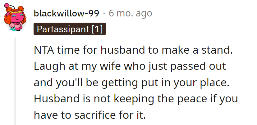 Hubby, it's time for a peace upgrade: from keeping to defending.