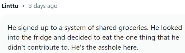 He agreed to the system