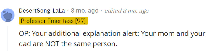 An obvious but needed reminder...