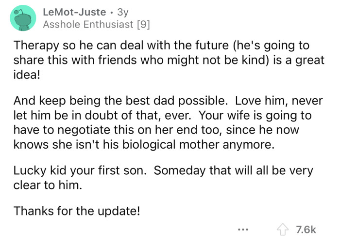 Here's how the Reddit community reacted to u/AmINotTheAsshole's post: