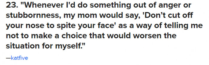 23. I need to know where these moms are getting all these clever sayings from.