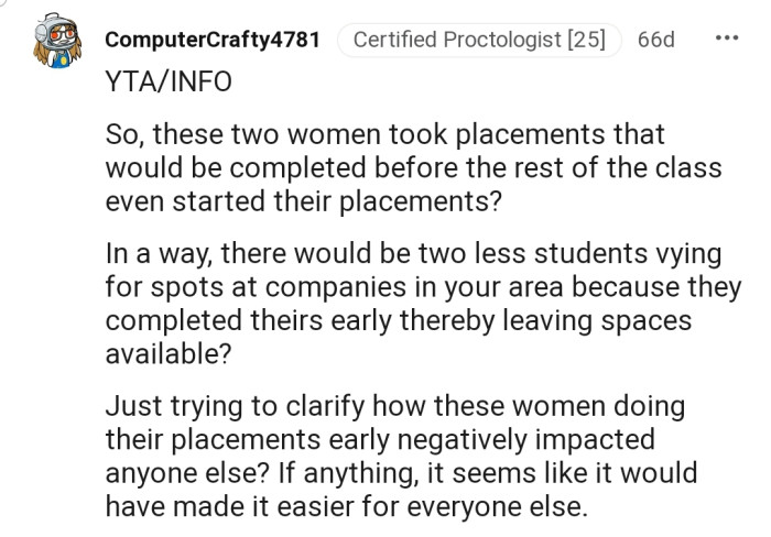 An interesting insight from this Redditor