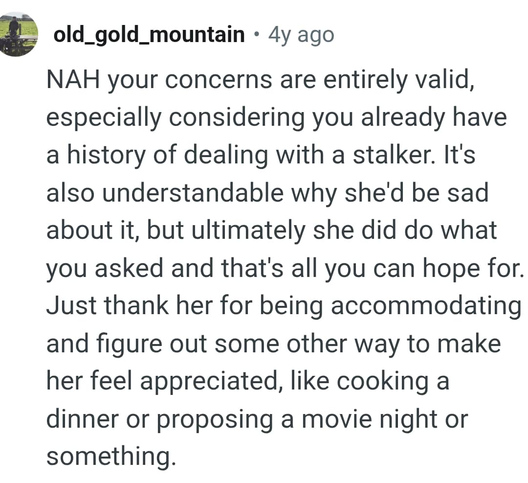 OP's concerns are valid