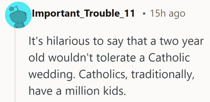 The tradition may be common, but comfort levels still vary. Not everyone wants to take that chance.
