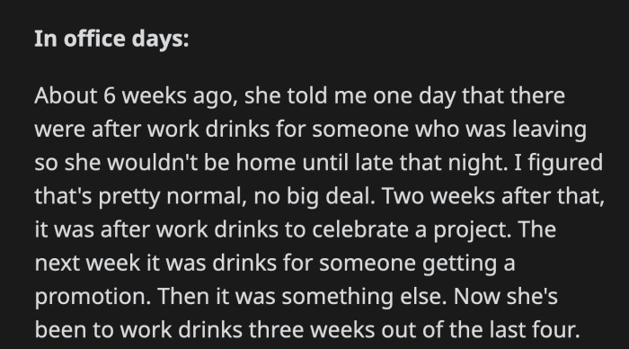 Their messages weren't strictly work-related as their conversations revolved around vacation spots, favorite bars, and restaurants