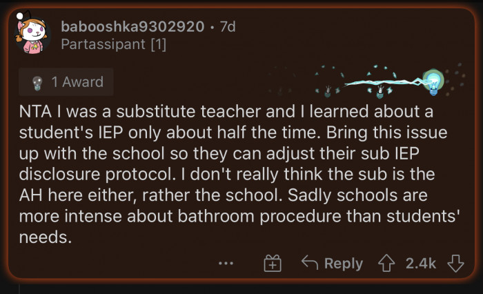 The school needs to take such matters more seriously.