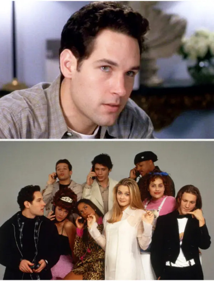 Rudd then appeared on Sisters. In 1995, he landed his first role in a film as Josh in Clueless.